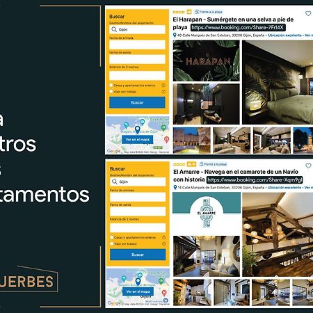 El Balconcillo - Lujo En Pleno Centro De Gijon - Grupo Querbes Apartment Екстериор снимка